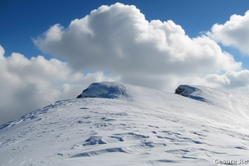 La vetta della Corona Troggi, sopra l'Alpe Devero (VB). Foto Cesare Re