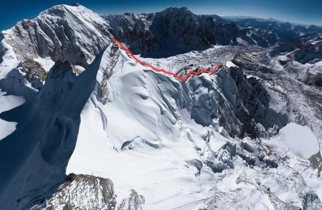 Uno sguardo dalla vetta finale. Foto di Benjamin Lieber