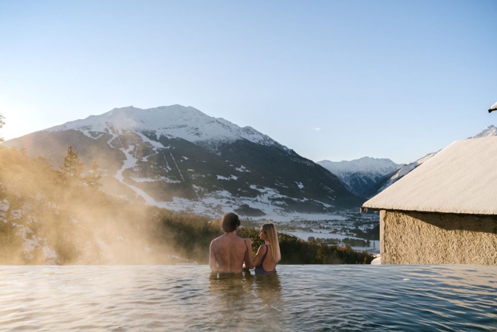 La vista dal QC Bagni Vecchi a Bormio