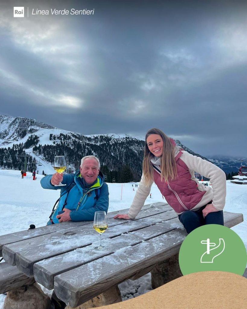 Lino Zani e Giulia Capocchi in Val di Fiemme @ RAI