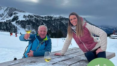 Lino Zani e Giulia Capocchi in Val di Fiemme @ RAI