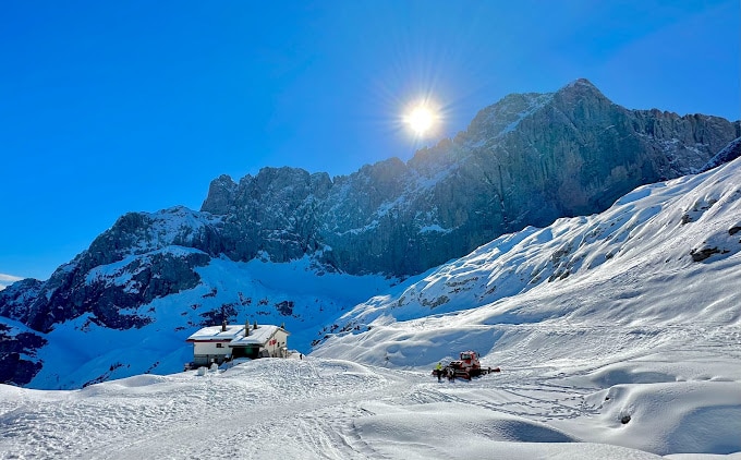 Il Rifugio Albani, in Val di Scalve (BG)