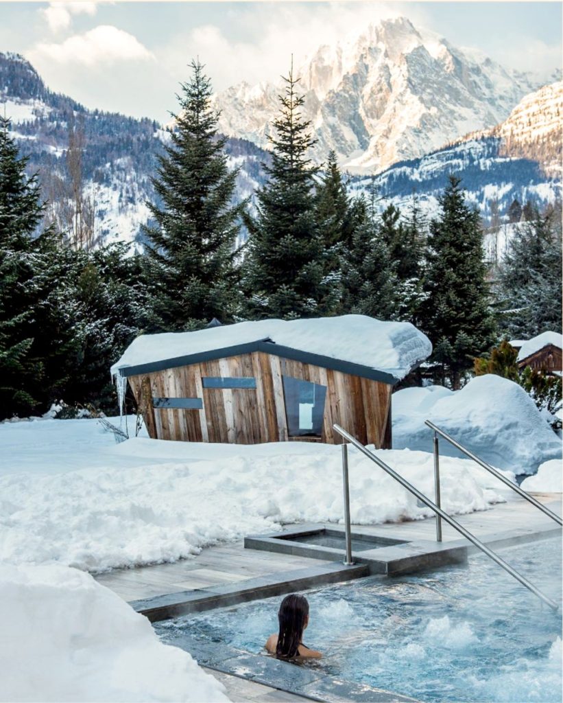 La vista dal QC Monte Bianco