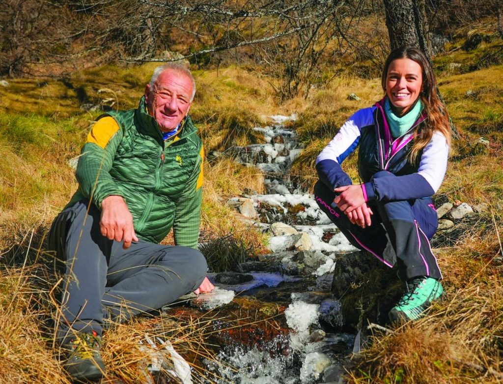 Lino Zani e Giulia Capocchi, conduttori di Linea Verde-Sentieri