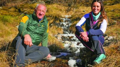 Lino Zani e Giulia Capocchi, conduttori di Linea Verde-Sentieri