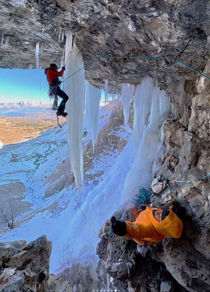 Salendo Saute Aure et God Homme, nelle Alpi Francesi @kilian_moni_1