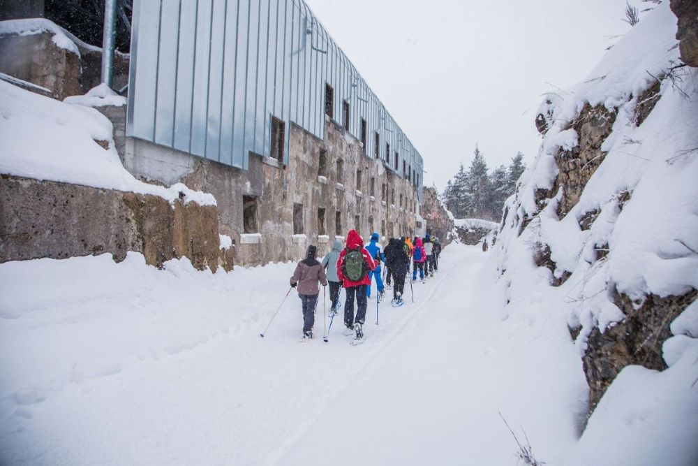 Con le ciaspole sui luoghi della Grande Guerra @ Apt Alpe Cimbra