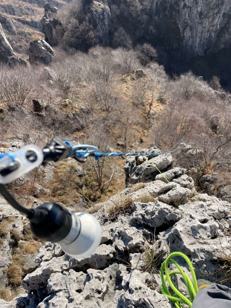 Compagno di salita per tutta la cresta, c