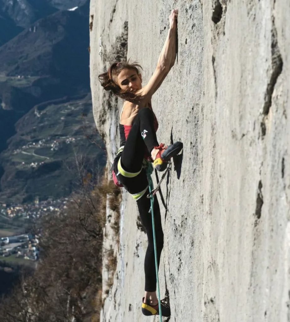 Laura Rogora su Niobe. Foto IG kamkaminin