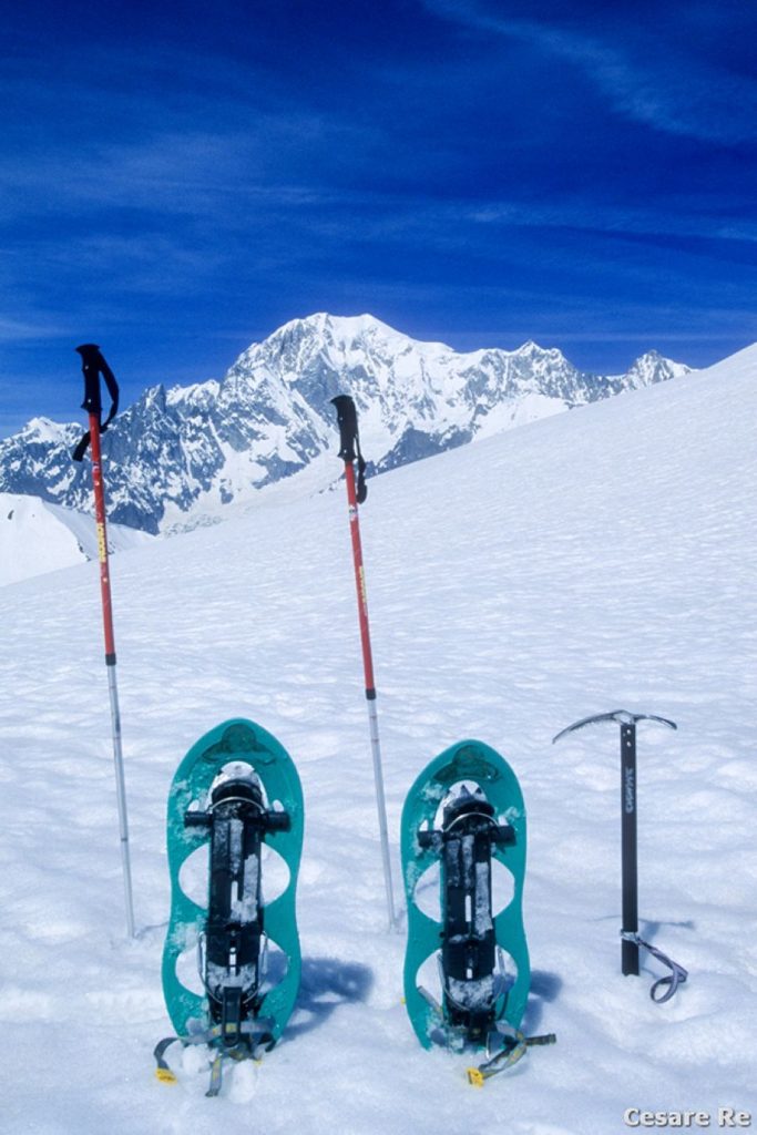 Il Monte Bianco sempre in vista. Foto Cesare Re