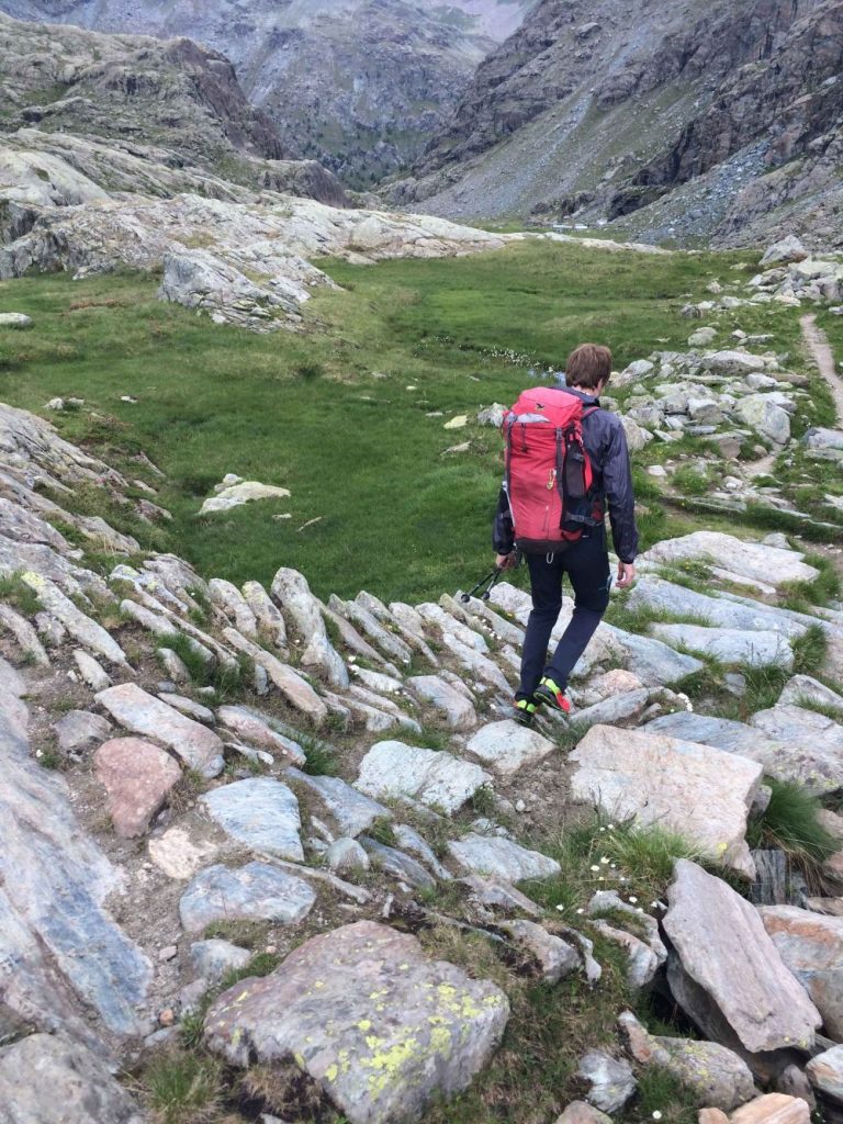 Le vie che collegavano alpeggi e vallate (foto M. Comi)