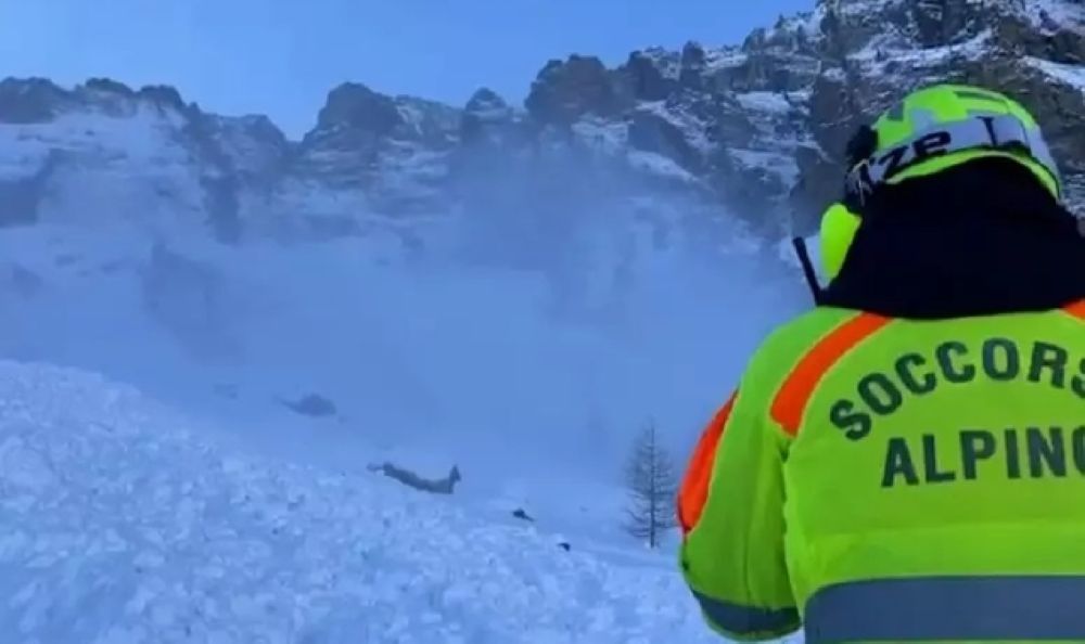 Soccorritori a Madesimo