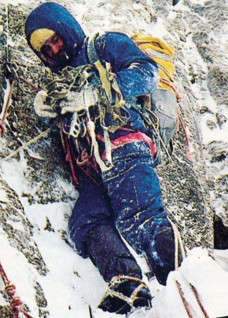 Renè Desmaison nel 1971 @ Millet