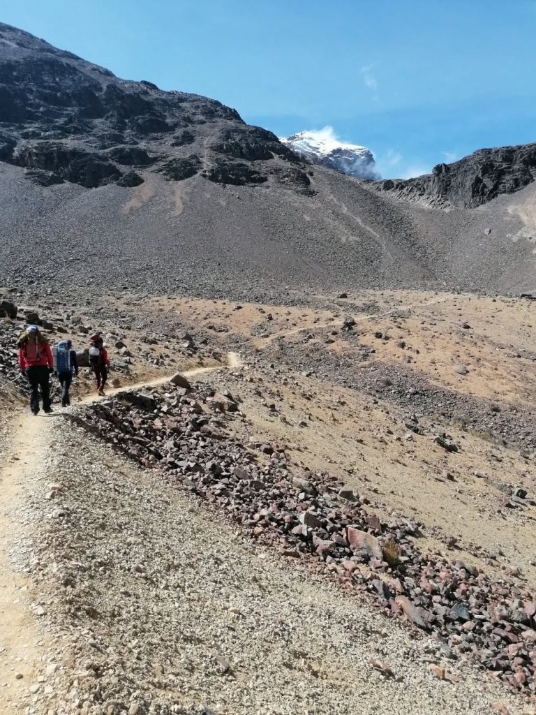 Verso il Campo 1 dell