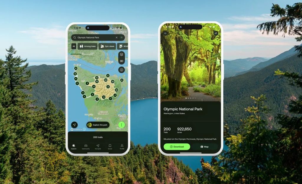 AllTrails è spesso amata per la semplicità d'utilizzo, implementata di recente grazie all'intelligenza artificiale