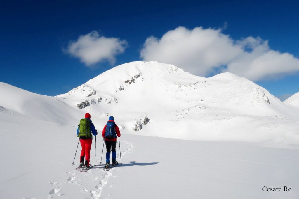 In vista della vetta del Magehorn. Foto Cesare Re