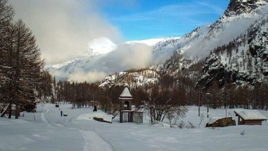Lungo il nuovo sentiero invernale dell'amicizia a Balme (TO). Foto FB Rifugio Città di Ciriè