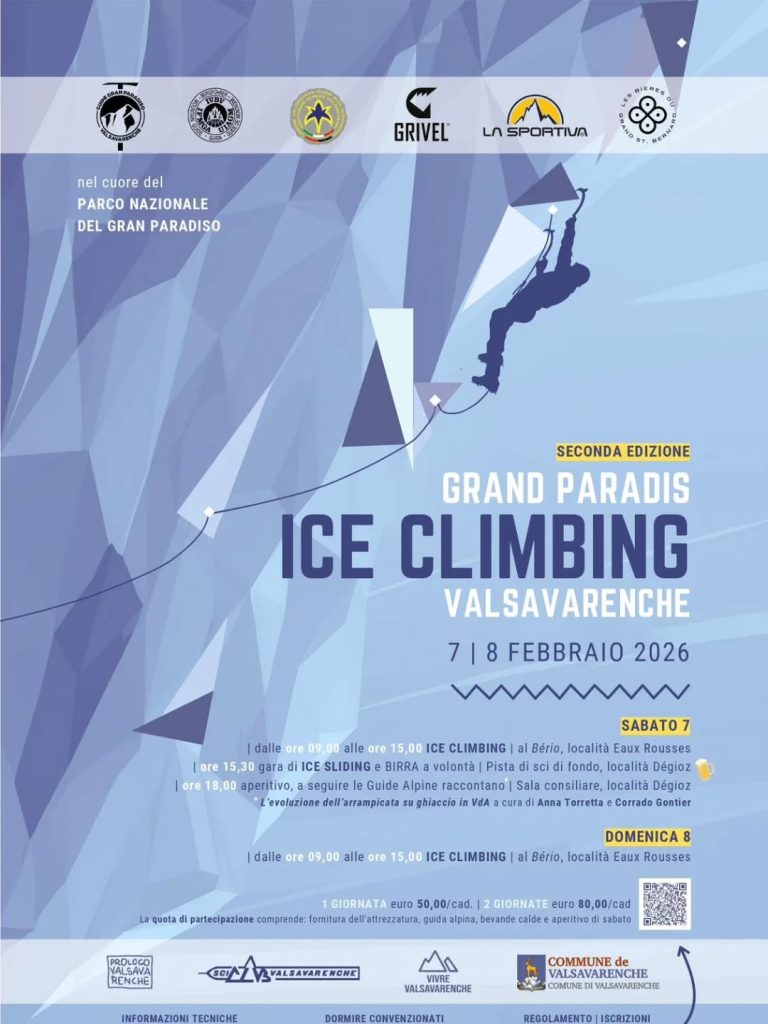Ice climbing Valsavarenche