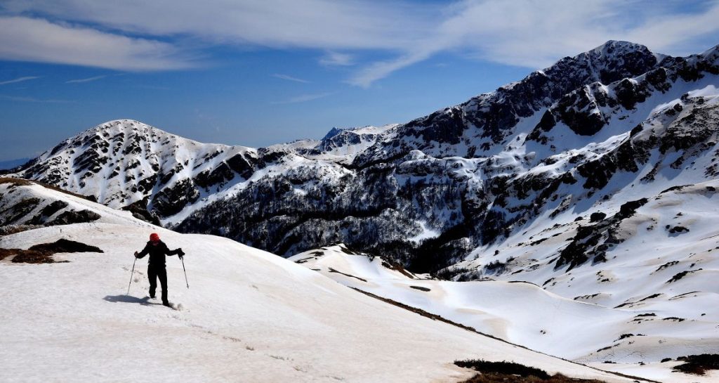 Inverno a Passo Cavuto, foto Stefano Ardito