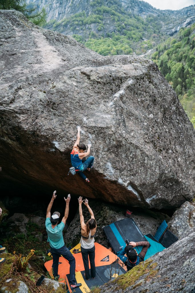 Momenti di Melloblocco. Foto S. Speziale