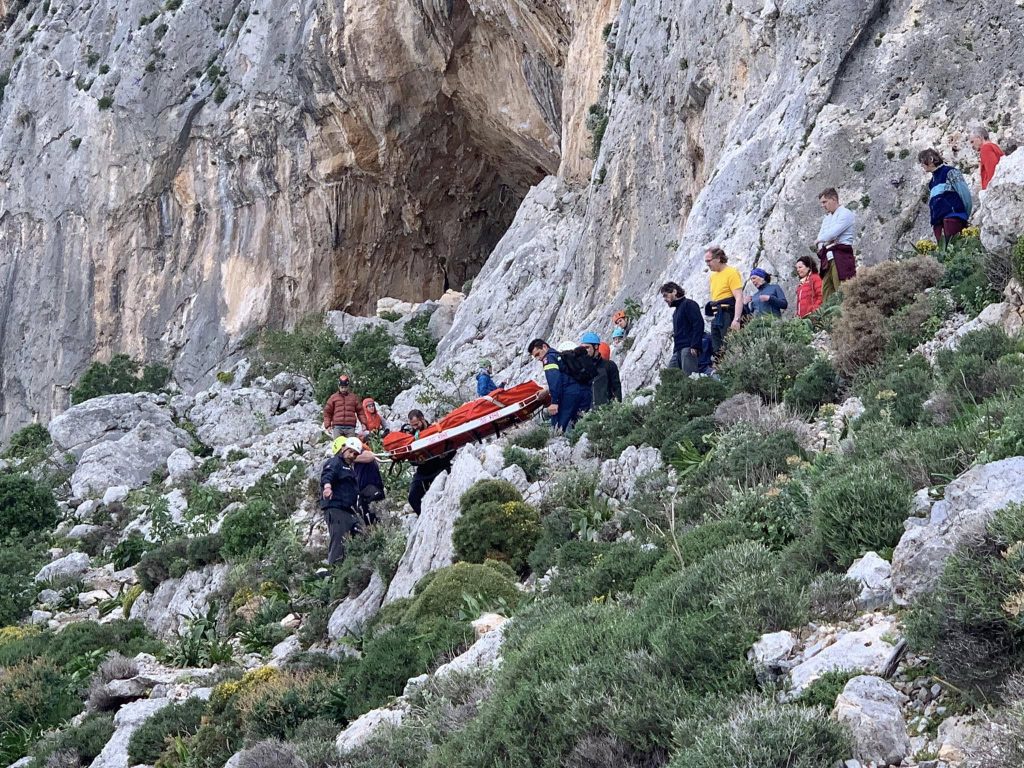 Immagine di repertorio. Foto Facebook Kalymnos Rescue Team