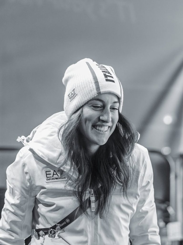 Giulia Murada in divisa olimpica. Foto Instagram Giulia Murada