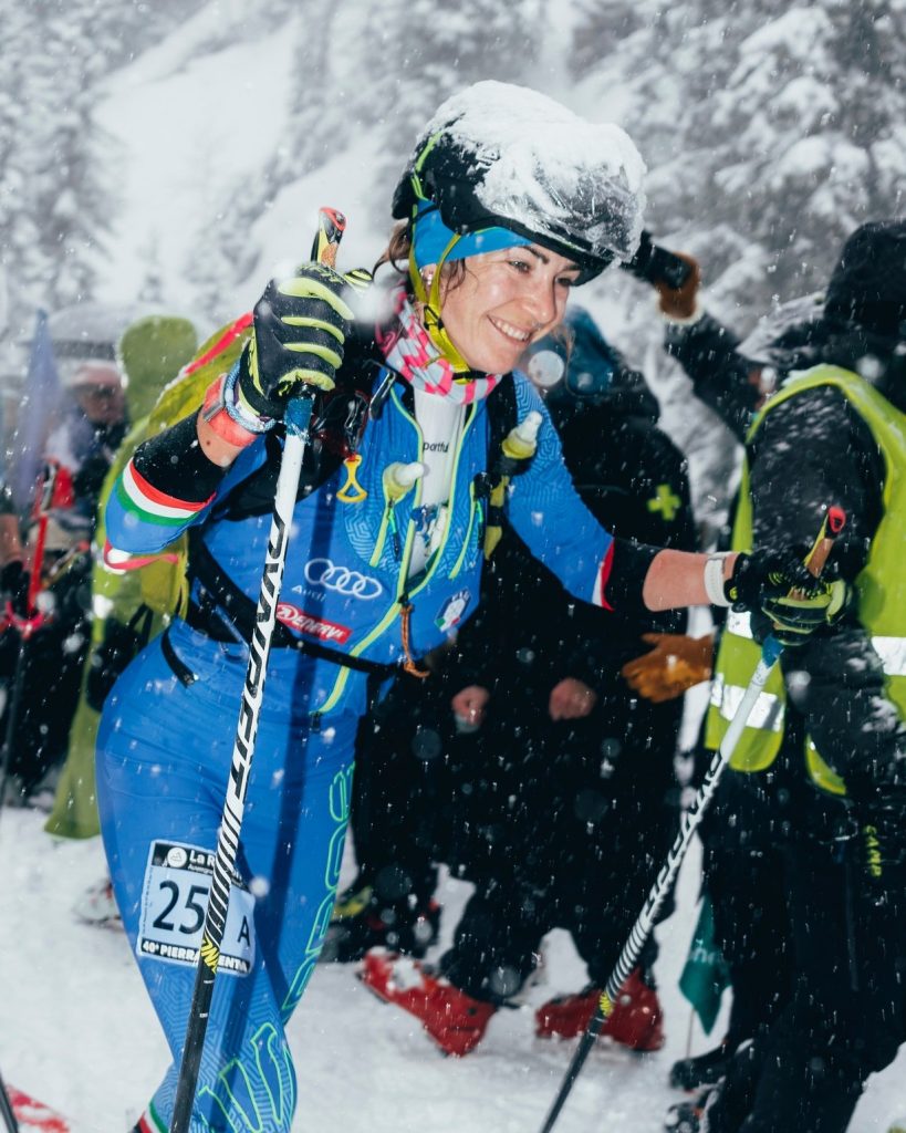 Alba De Silvestro durante la quarta tappa della Pierra Menta 2026. Foto Pierra Menta/ISMF 