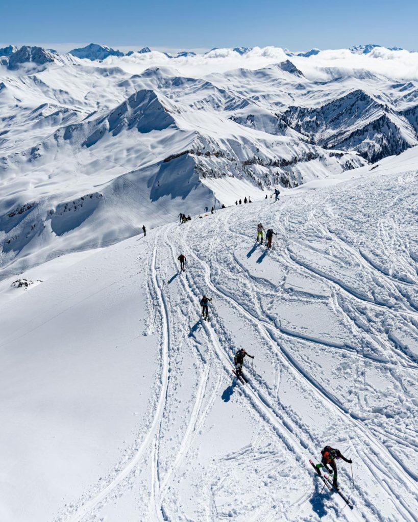 Momenti della seconda tappa. Foto Jocelyn Chavy/Pierra Menta