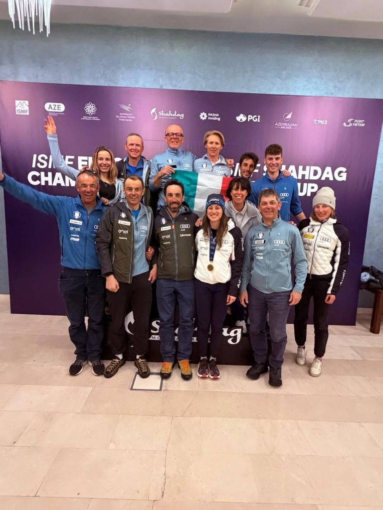 Il team italiano. Foto Instagram Giulia Murada.