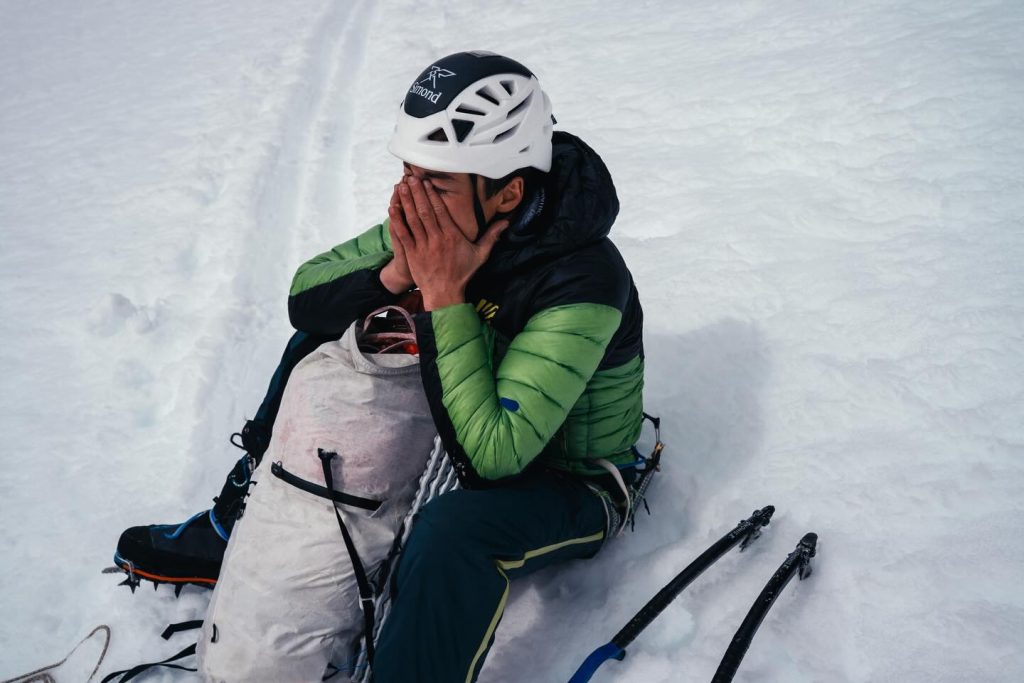 L'emozione per il risultato raggiunto. Foto Facebook Victor Garcin