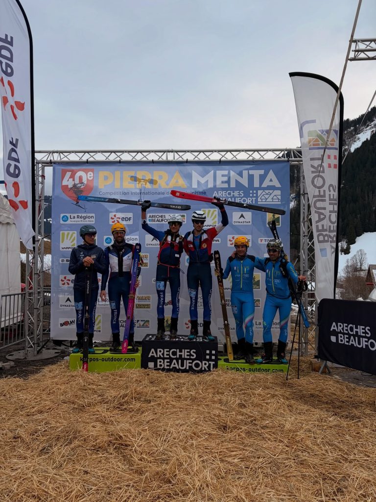 Podio maschile seconda tappa