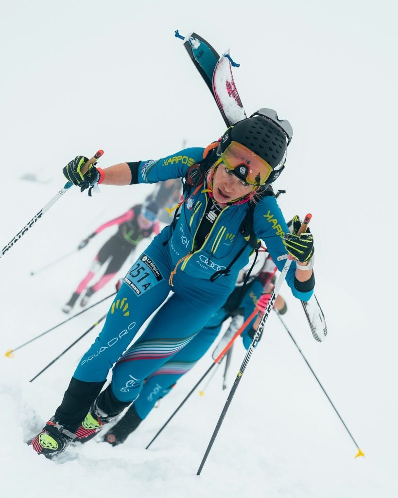 Alba De Silvestro alla Pierra Menta. ISMF/Antonio Miranda
