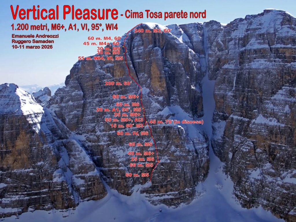 La topo della via. Foto Instagram Emanuele Andreozzi