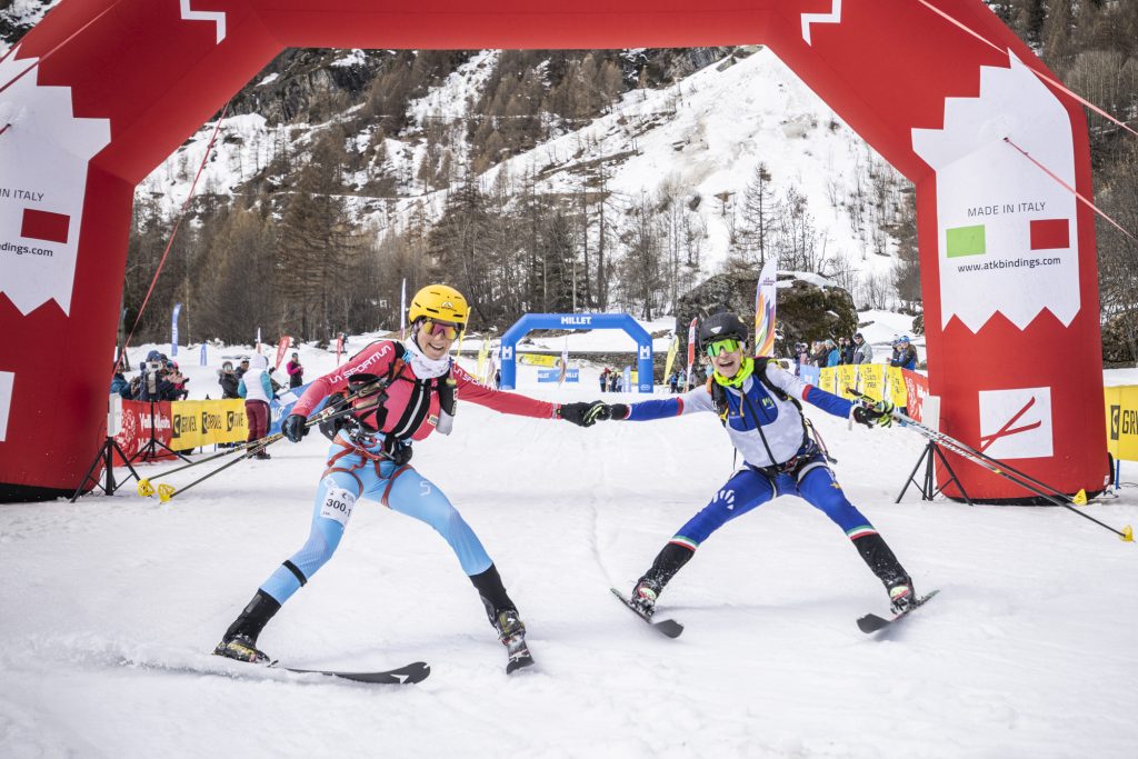 Axelle Mollaret e Alba De Silvestro. Foto di Francesco Bergamaschi