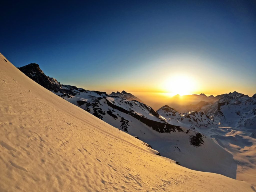 Un momento della salita. Foto Camilla Calosso