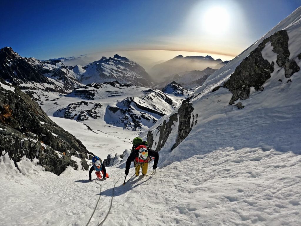 Un momento della salita. Foto Camilla Calosso