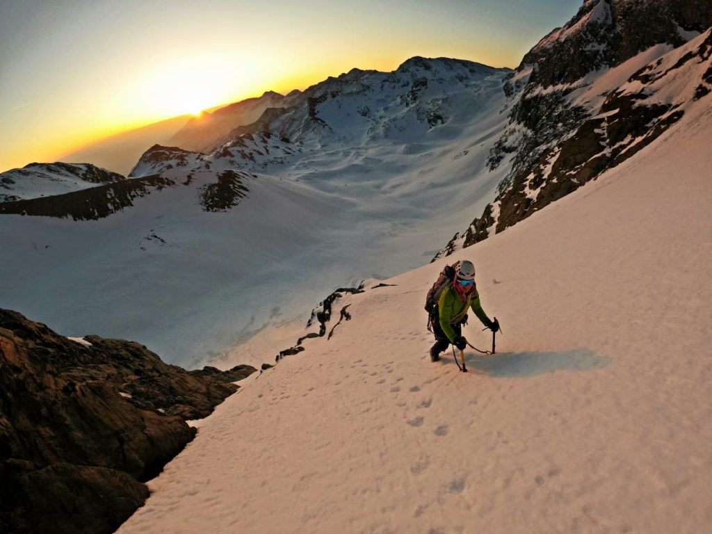 Un momento della salita. Foto Camilla Calosso