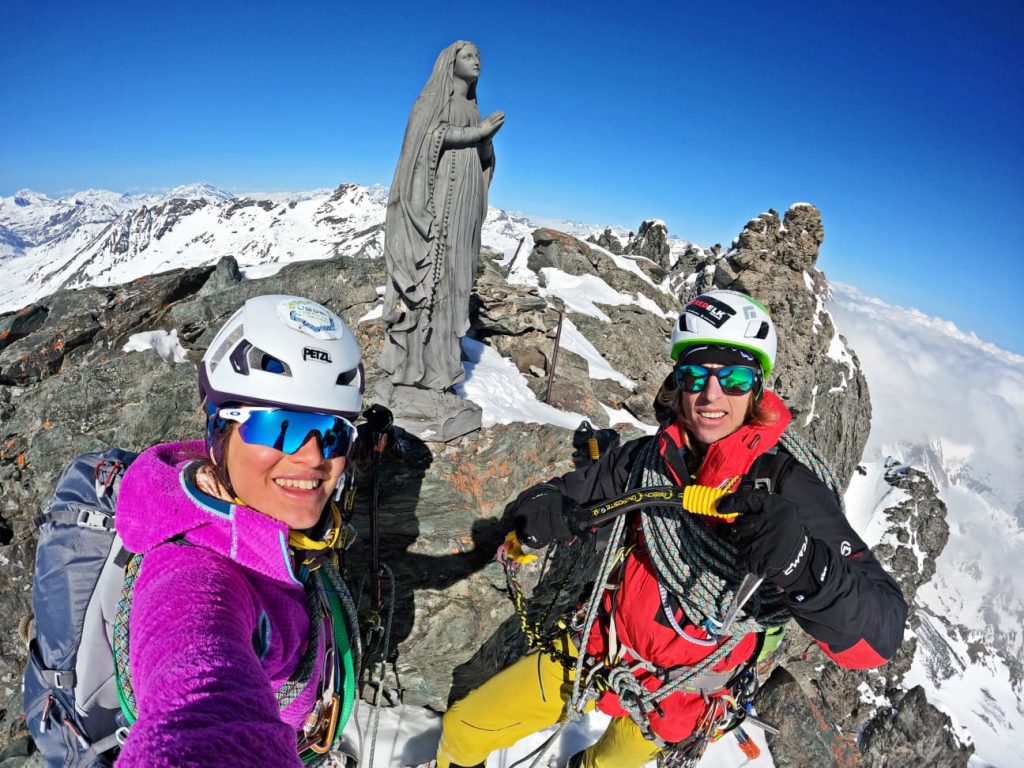 In vetta. Foto Camilla Calosso