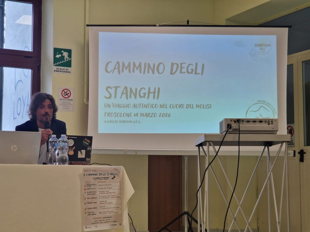 Presentazione del Cammino degli Stanghi a Frosolone (IS) il 14 marzo 2026 - Foto Tatiana Marras