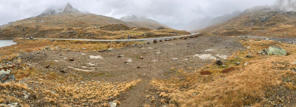 La situazione del lago all'ultimo sopralluogo dello scorso autunno. Foto Matteo Lanciani