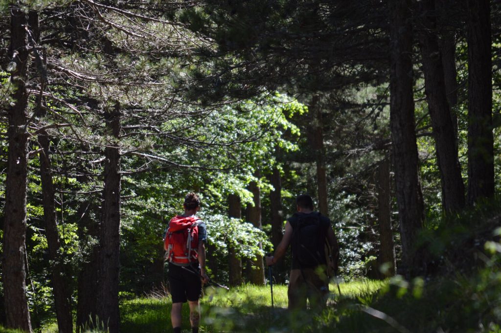 cammino degli stanghi, molise