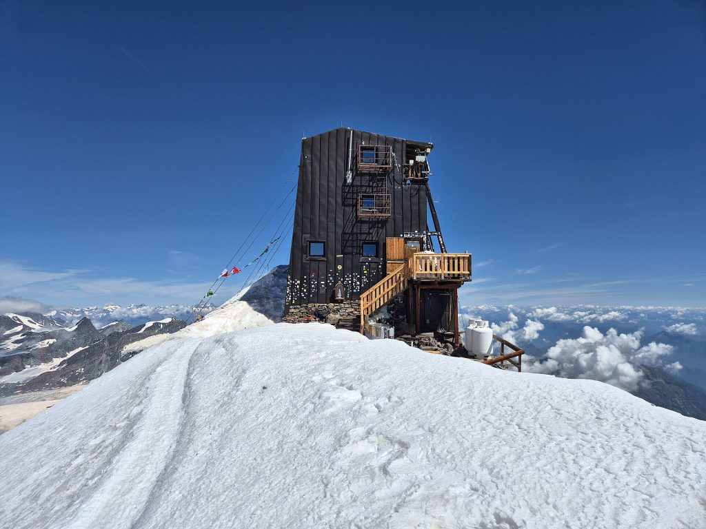 capanna margherita, wind chill, temperatura percepita