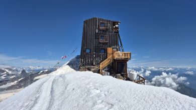 capanna margherita, wind chill, temperatura percepita