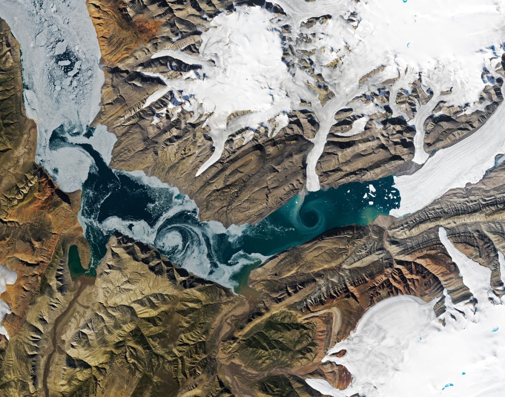 farina glaciale, NASA