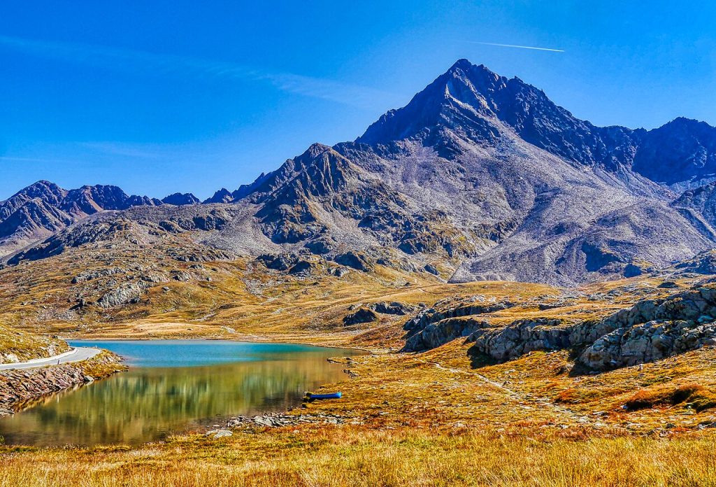 lago bianco, passo gavia