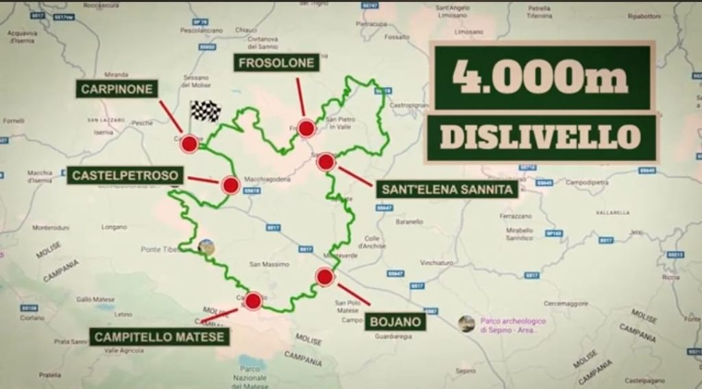 Le tappe del Cammino degli Stanghi