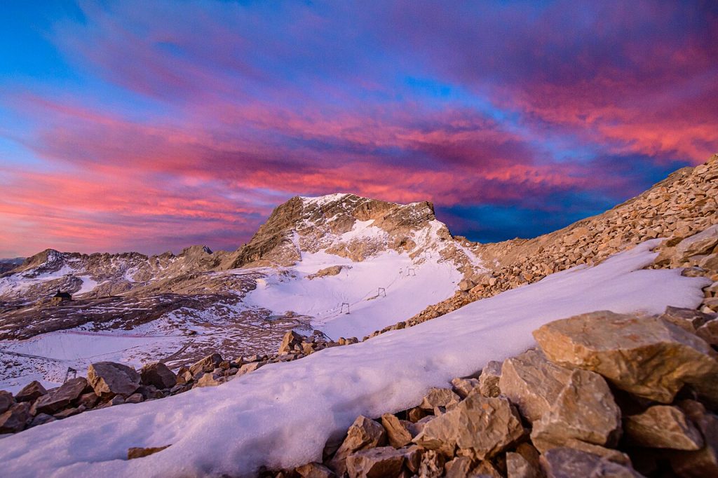 Schneefernerkopf, skilift, zugspitze
