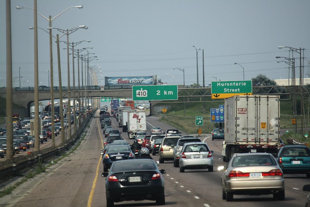 Highway 401 - Foto Daniel Scott - Wikimedia Commons, CC BY-SA 2.0