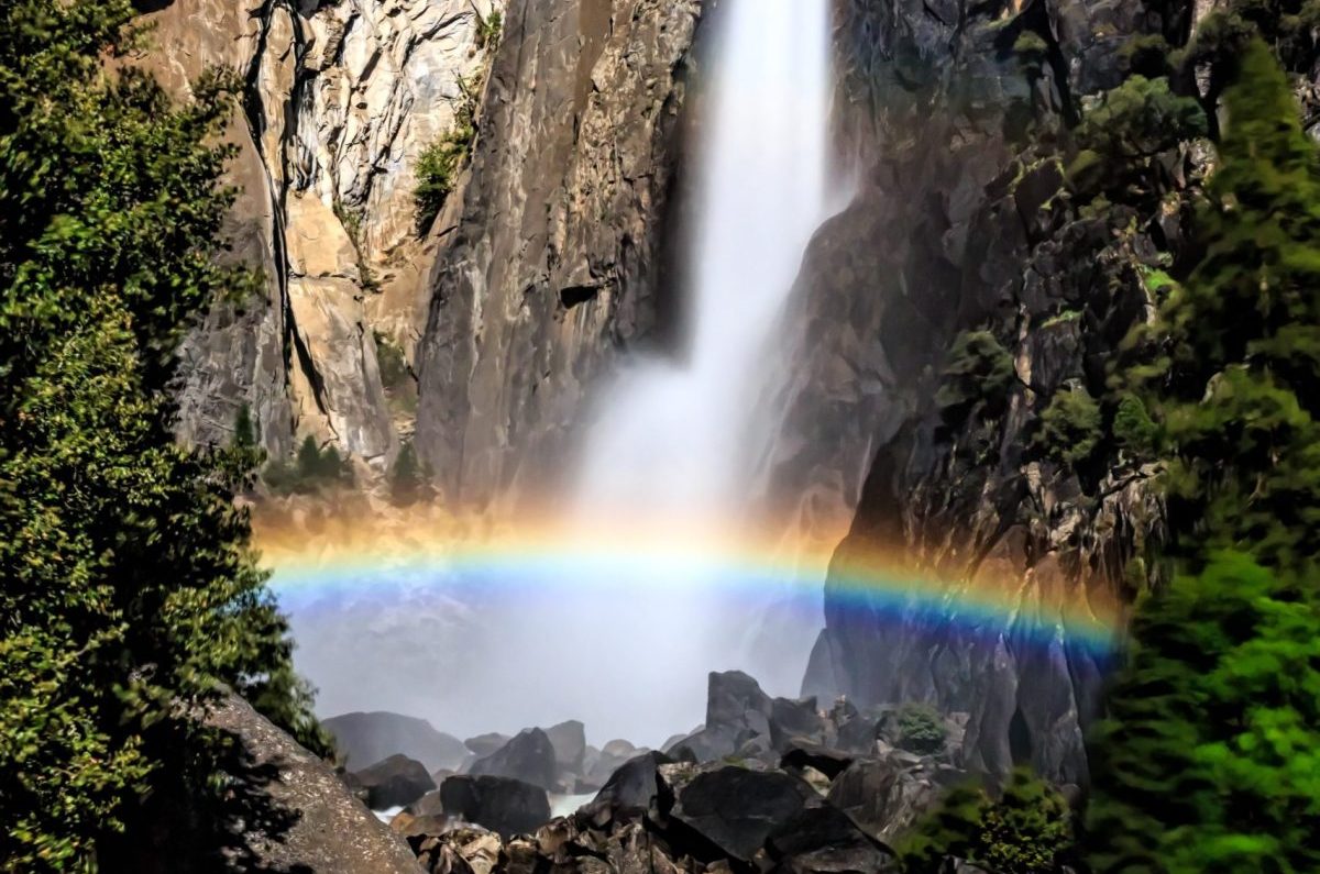 moonbow, yosemite