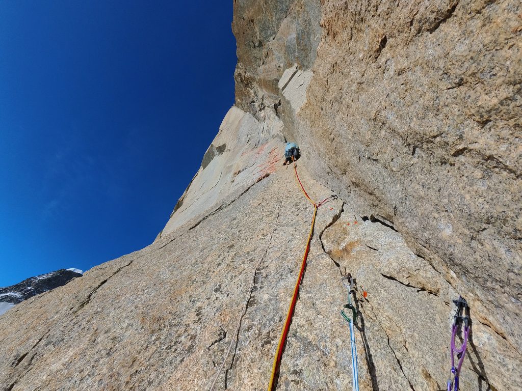 In scalata. Foto Mirco Grasso